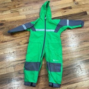 oaki size toddler size 4 rain suit